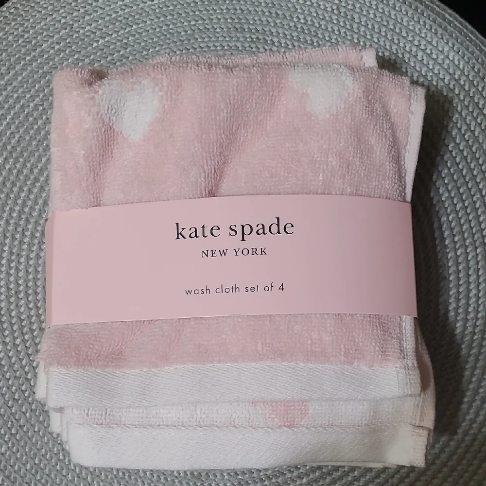 Kate Spade Wash Cloth Set